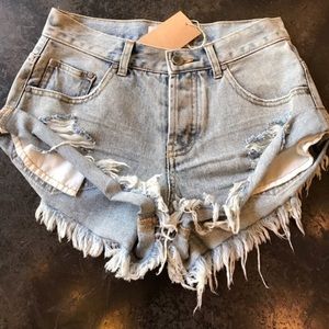 super cute jean shorts